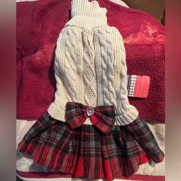 Other - Holiday Dog Sweater - Large NWT